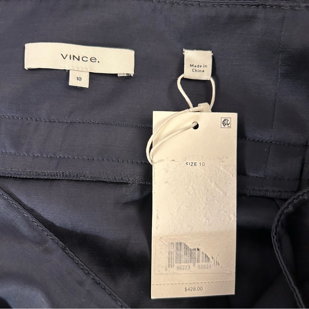 Vince Belted Midi Skirt in Coastal - Picture 11 of 12